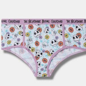 HOW TO WEAR IT Nightmare Before Christmas Cotton Mid Rise Cheeky Panty 3X